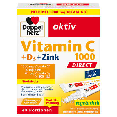 Doppelherz Vitamin C 1000 Direct, A-Nr.: 6009433 - 01