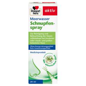 Doppelherz Meerwasser Schnupfenspray - Mit ätherischen Ölen, A-Nr.: 5677090 - 01