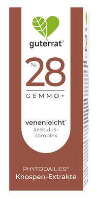 Sie sehen eine Packung Guterrat Nr. 28 Venenleicht Tropfen, Produktbild: 01 Guterrat Nr. 28 Venenleicht Tropfen, A-Nr.: 6011708 - 01