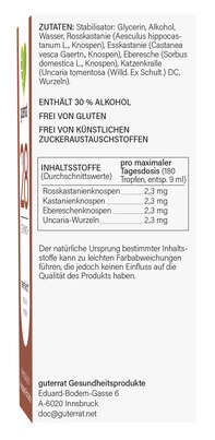 Sie sehen eine Packung Guterrat Nr. 28 Venenleicht Tropfen, Produktbild: 02 Guterrat Nr. 28 Venenleicht Tropfen, A-Nr.: 6011708 - 02