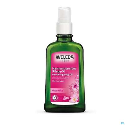 Sie sehen eine Packung Weleda Wildrose Pflegeoel Neu 100ml, Produktbild: 03 Weleda Wildrose Pflegeoel Neu 100ml, A-Nr.: 4583671 - 03