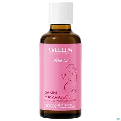 Sie sehen eine Packung Weleda Damm-massageoel 50ml, Produktbild: 08 Weleda Damm-massageoel 50ml, A-Nr.: 2572870 - 08