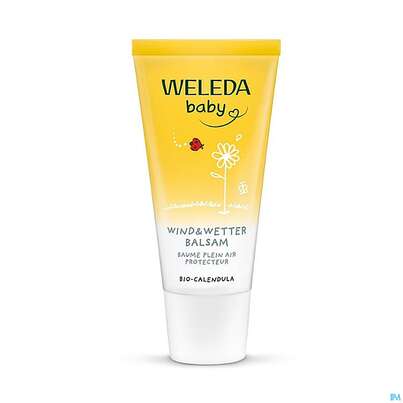 Sie sehen eine Packung Weleda Calendula Wind & Wetter Balsam 30ml, Produktbild: 07 Weleda Calendula Wind & Wetter Balsam 30ml, A-Nr.: 3015077 - 07