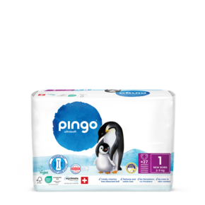 Bio Windeln Nr.1 New Born 2-5kg Pinguin – Pingo Swiss, A-Nr.: 4559514 - 01