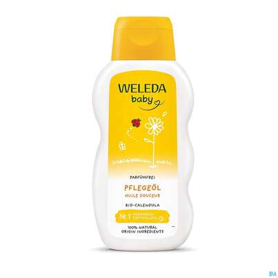 Sie sehen eine Packung Weleda Calendula Pflege-oel Unparfuemiert 200ml, Produktbild: 03 Weleda Calendula Pflege-oel Unparfuemiert 200ml, A-Nr.: 3934938 - 03
