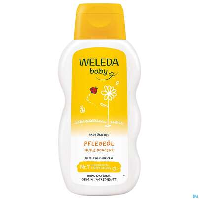 Sie sehen eine Packung Weleda Calendula Pflege-oel Unparfuemiert 200ml, Produktbild: 04 Weleda Calendula Pflege-oel Unparfuemiert 200ml, A-Nr.: 3934938 - 04