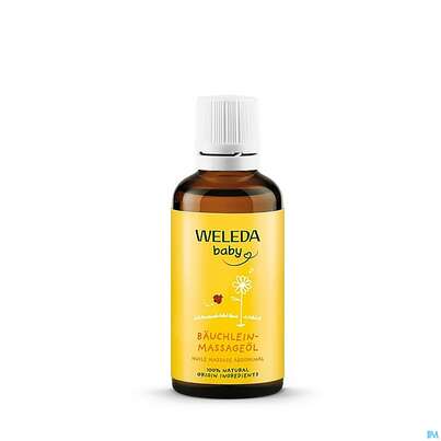 Sie sehen eine Packung Weleda Baby-baeuchlein- Massageoel 50ml, Produktbild: 02 Weleda Baby-baeuchlein- Massageoel 50ml, A-Nr.: 2572887 - 02