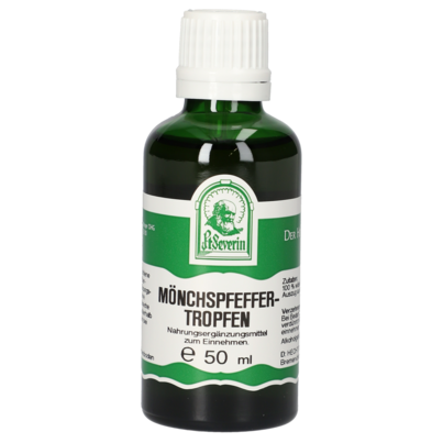 Sie sehen eine Packung MÖNCHSPFEFFER TROPFEN 50 ML, Produktbild: 01 MÖNCHSPFEFFER TROPFEN 50 ML, A-Nr.: 4402675 - 01
