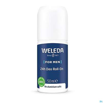 Sie sehen eine Packung Weleda For Men 24h Deo Roll-on 50ml, Produktbild: 03 Weleda For Men 24h Deo Roll-on 50ml, A-Nr.: 4540207 - 03