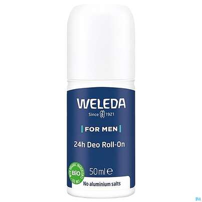 Sie sehen eine Packung Weleda For Men 24h Deo Roll-on 50ml, Produktbild: 04 Weleda For Men 24h Deo Roll-on 50ml, A-Nr.: 4540207 - 04