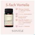 Sie sehen eine Packung L-carnitin Kapseln Sovita 90st, Produktbild: 08 L-carnitin Kapseln Sovita 90st, A-Nr.: 3862972 - 08