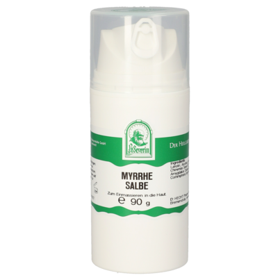 Sie sehen eine Packung MYRRHE SALBE 90 G, Produktbild: 01 MYRRHE SALBE 90 G, A-Nr.: 5670780 - 01