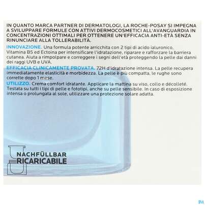 Sie sehen eine Packung La Roche Posay Hyalu B5 Gesicht Antifalten Creme Lsf30 50ml, Produktbild: 05 La Roche Posay Hyalu B5 Gesicht Antifalten Creme Lsf30 50ml, A-Nr.: 5976734 - 05