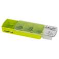 Sie sehen eine Packung APOfit Wochendispenser 7 Dosierer Planer grün, Produktbild: 03 APOfit Wochendispenser 7 Dosierer Planer grün, A-Nr.: 6103391 - 03