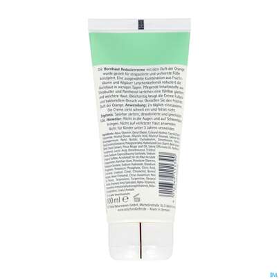 Sie sehen eine Packung Allgaeuer Latschenkiefer Hornhaut Reduzier-creme Orange 100ml, Produktbild: 04 Allgaeuer Latschenkiefer Hornhaut Reduzier-creme Orange 100ml, A-Nr.: 5950717 - 04