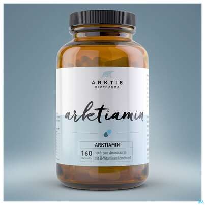 Sie sehen eine Packung Arktis Kapseln Arktiamin 160st, Produktbild: 08 Arktis Kapseln Arktiamin 160st, A-Nr.: 4750910 - 08