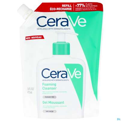 Sie sehen eine Packung Cerave Schaeumendes Reinigungsgel Nf 473ml, Produktbild: 02 Cerave Schaeumendes Reinigungsgel Nf 473ml, A-Nr.: 5969154 - 02