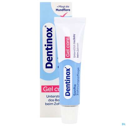 Sie sehen eine Packung Dentinox Gel Care 10g, Produktbild: 07 Dentinox Gel Care 10g, A-Nr.: 5936048 - 07
