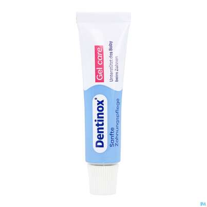 Sie sehen eine Packung Dentinox Gel Care 10g, Produktbild: 10 Dentinox Gel Care 10g, A-Nr.: 5936048 - 10