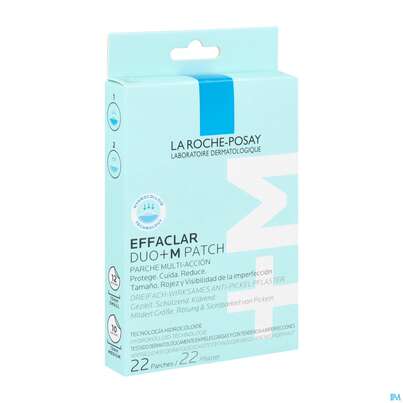 Sie sehen eine Packung La Roche Posay Effaclar Duo+m Patches 22st, Produktbild: 02 La Roche Posay Effaclar Duo+m Patches 22st, A-Nr.: 5945805 - 02