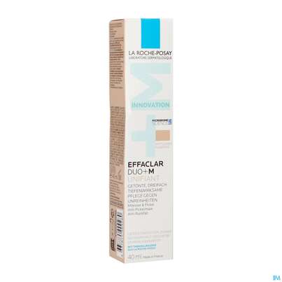 Sie sehen eine Packung La Roche Posay Effaclar Duo+m Unifiant Mittel 40ml, Produktbild: 01 La Roche Posay Effaclar Duo+m Unifiant Mittel 40ml, A-Nr.: 5883122 - 01
