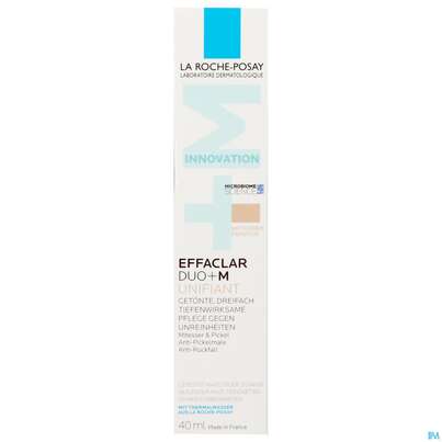 Sie sehen eine Packung La Roche Posay Effaclar Duo+m Unifiant Mittel 40ml, Produktbild: 02 La Roche Posay Effaclar Duo+m Unifiant Mittel 40ml, A-Nr.: 5883122 - 02