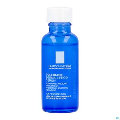 Sie sehen eine Packung La Roche Posay Toleriane Dermallergo Serum Gesichtspflege 30ml, Produktbild: 10 La Roche Posay Toleriane Dermallergo Serum Gesichtspflege 30ml, A-Nr.: 5974043 - 10