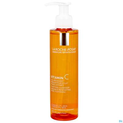 Sie sehen eine Packung La Roche Posay Vitamin C Reinigung 200ml, Produktbild: 02 La Roche Posay Vitamin C Reinigung 200ml, A-Nr.: 5939644 - 02