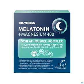 Melatonin +magnesium 400 Schlaf-muskel-komplex Dr.theiss 15st, A-Nr.: 5979046 - 01