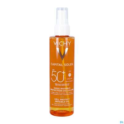 Sonnenprodukte Vichy/capital Soleil Cell Protect Oil Lsf50 200ml, A-Nr.: 5921176 - 01