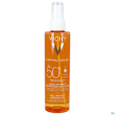 Sonnenprodukte Vichy/capital Soleil Cell Protect Oil Lsf50 200ml, A-Nr.: 5921176 - 02