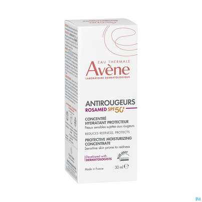 Sie sehen eine Packung Avene Antirougers Rosamed Spf50+ Anti- Roetung Konz Protect 30ml, Produktbild: 04 Avene Antirougers Rosamed Spf50+ Anti- Roetung Konz Protect 30ml, A-Nr.: 5920461 - 04
