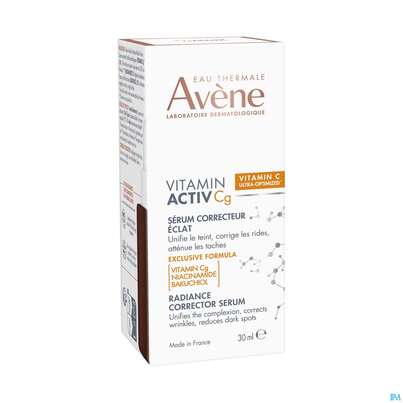Sie sehen eine Packung Avene Vitamin Activ Cg Serum-konzentrat 30ml, Produktbild: 05 Avene Vitamin Activ Cg Serum-konzentrat 30ml, A-Nr.: 5826437 - 05