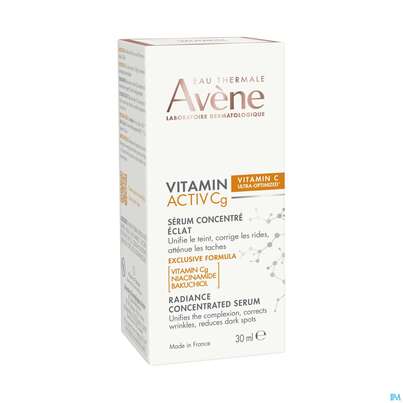 Sie sehen eine Packung Avene Vitamin Activ Cg Serum-konzentrat 30ml, Produktbild: 06 Avene Vitamin Activ Cg Serum-konzentrat 30ml, A-Nr.: 5826437 - 06