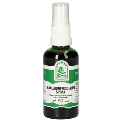 Sie sehen eine Packung MANDARINENSCHALEN SPRAY 50 ML, Produktbild: 01 MANDARINENSCHALEN SPRAY 50 ML, A-Nr.: 4946398 - 01