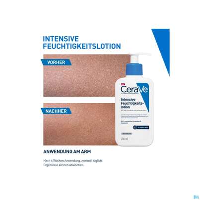 Sie sehen eine Packung Cerave Feuchtigkeitslotion Intensiv 236ml, Produktbild: 05 Cerave Feuchtigkeitslotion Intensiv 236ml, A-Nr.: 5931453 - 05