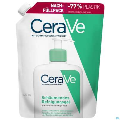 Sie sehen eine Packung Cerave Schaeumendes Reinigungsgel Nf 473ml, Produktbild: 06 Cerave Schaeumendes Reinigungsgel Nf 473ml, A-Nr.: 5969154 - 06