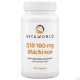 Sie sehen eine Packung Coenzym Q10 Kapseln 100mg Vegan Ubichinon Vita World 100st, Produktbild: 03 Coenzym Q10 Kapseln 100mg Vegan Ubichinon Vita World 100st, A-Nr.: 4836362 - 03