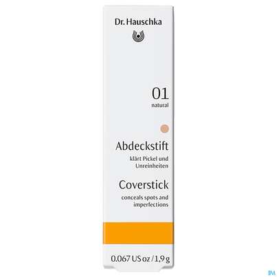 Sie sehen eine Packung Dr. Hauschka Abdeckstift 01 Natural 1,9g, Produktbild: 01 Dr. Hauschka Abdeckstift 01 Natural 1,9g, A-Nr.: 5175313 - 01