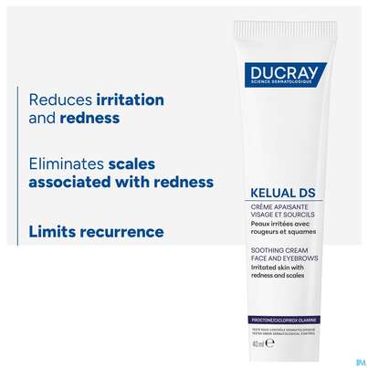 Sie sehen eine Packung Ducray Kelual Ds Creme Neu 40ml, Produktbild: 14 Ducray Kelual Ds Creme Neu 40ml, A-Nr.: 5862232 - 14