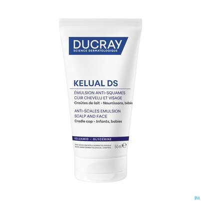 Sie sehen eine Packung Ducray Kelual Emulsion 50ml, Produktbild: 05 Ducray Kelual Emulsion 50ml, A-Nr.: 5431756 - 05