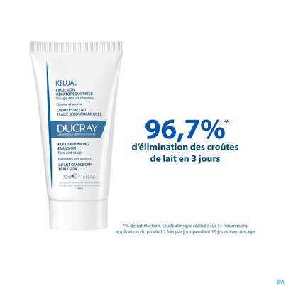 Sie sehen eine Packung Ducray Kelual Emulsion 50ml, Produktbild: 17 Ducray Kelual Emulsion 50ml, A-Nr.: 5431756 - 17