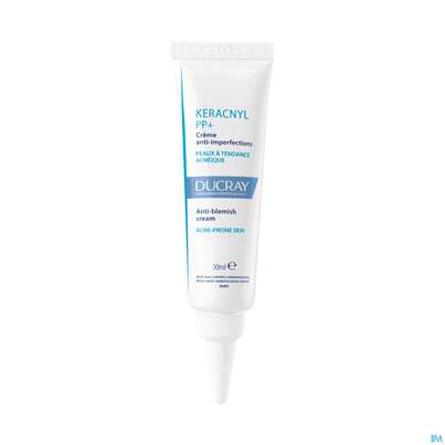 Sie sehen eine Packung Ducray Keracnyl Pp+ Creme Gegen Hautunreinheiten 30ml, Produktbild: 11 Ducray Keracnyl Pp+ Creme Gegen Hautunreinheiten 30ml, A-Nr.: 5564397 - 11