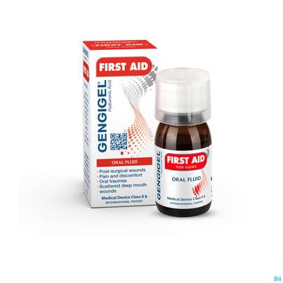 Sie sehen eine Packung Gengigel/first Aid Mund +zahnfleischpflege Oral Fluid 50ml, Produktbild: 04 Gengigel/first Aid Mund +zahnfleischpflege Oral Fluid 50ml, A-Nr.: 3377165 - 04
