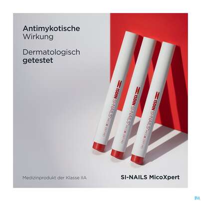 Sie sehen eine Packung Isdin Si-nails Micoxpert 4,5ml, Produktbild: 05 Isdin Si-nails Micoxpert 4,5ml, A-Nr.: 5744952 - 05