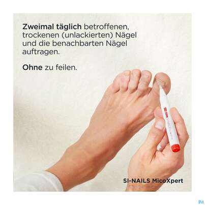 Sie sehen eine Packung Isdin Si-nails Micoxpert 4,5ml, Produktbild: 07 Isdin Si-nails Micoxpert 4,5ml, A-Nr.: 5744952 - 07