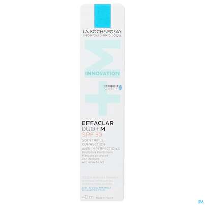 Sie sehen eine Packung La Roche Posay Akne/mischhaut Effaclar Duo+ Lsf30 40ml, Produktbild: 03 La Roche Posay Akne/mischhaut Effaclar Duo+ Lsf30 40ml, A-Nr.: 4064646 - 03