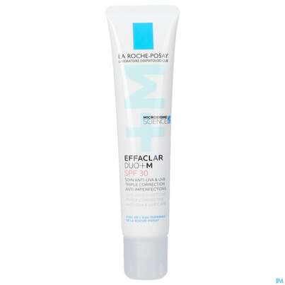 Sie sehen eine Packung La Roche Posay Akne/mischhaut Effaclar Duo+ Lsf30 40ml, Produktbild: 16 La Roche Posay Akne/mischhaut Effaclar Duo+ Lsf30 40ml, A-Nr.: 4064646 - 16