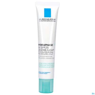 Sie sehen eine Packung La Roche Posay Hydraphase/ha Feuchtigkeitscreme Uv Leicht 40ml, Produktbild: 19 La Roche Posay Hydraphase/ha Feuchtigkeitscreme Uv Leicht 40ml, A-Nr.: 5716016 - 19