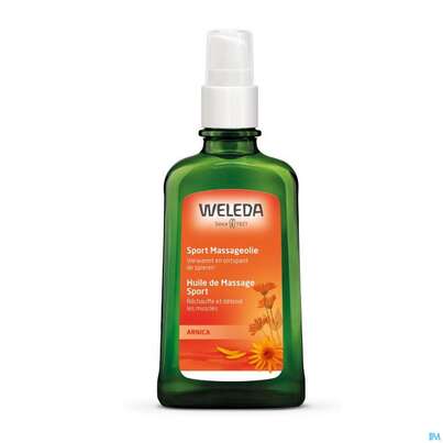 Sie sehen eine Packung Massage Oel -weleda +arnika 200ml, Produktbild: 09 Massage Oel -weleda +arnika 200ml, A-Nr.: 3621323 - 09